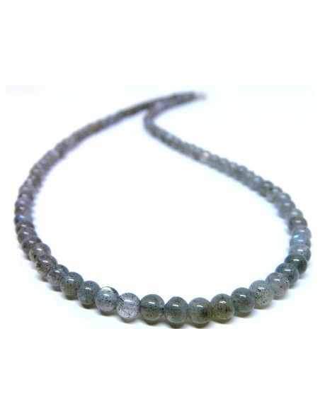 Labradorite 4mm collier Labradorite 4mm collier