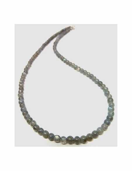 Labradorite 4mm collier Labradorite 4mm collier