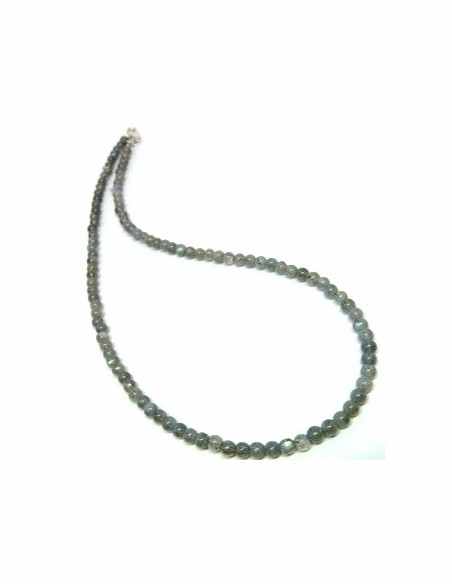 Labradorite 4mm collier Labradorite 4mm collier