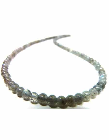 Labradorite 4mm collier Labradorite 4mm collier