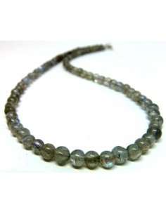 Labradorite 5mm collier