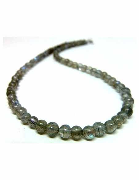 Labradorite 5mm collier Labradorite 5mm collier