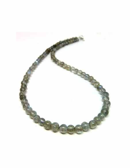 Labradorite 5mm collier Labradorite 5mm collier