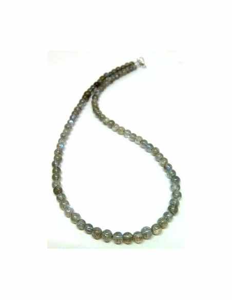 Labradorite 5mm collier Labradorite 5mm collier