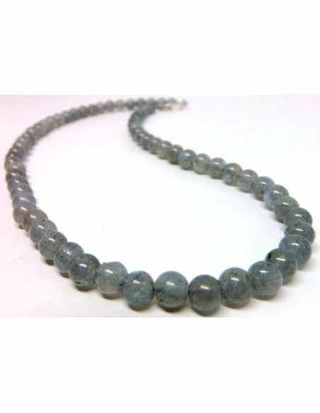 Labradorite 7 a 8mm collier Labradorite 7 a 8mm collier