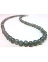 Labradorite 7 a 8mm collier