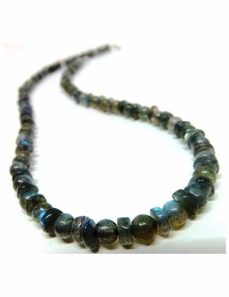 Labradorite 4mm collier Labradorite 4mm collier