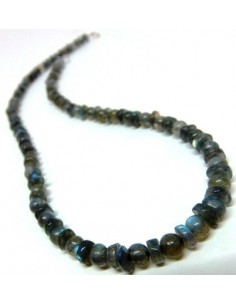 Labradorite 4mm collier 2