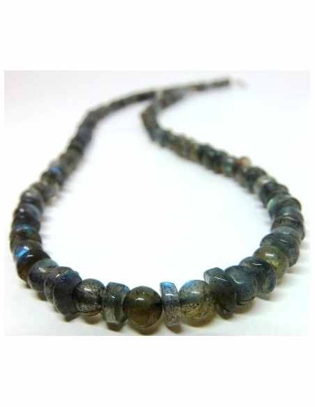 Labradorite 4mm collier Labradorite 4mm collier