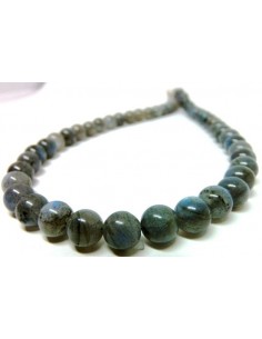 Labradorite 8mm collier 2