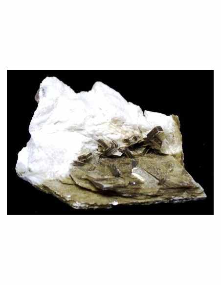 Clevelandite et Mica mineral Clevelandite et Mica mineral