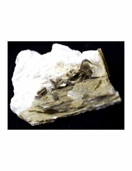 Clevelandite et Mica mineral Clevelandite et Mica mineral