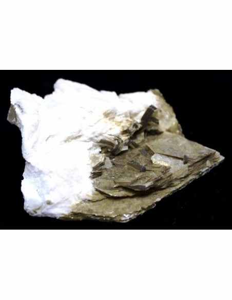 Clevelandite et Mica mineral Clevelandite et Mica mineral