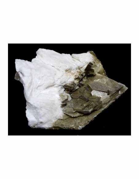 Clevelandite et Mica mineral Clevelandite et Mica mineral