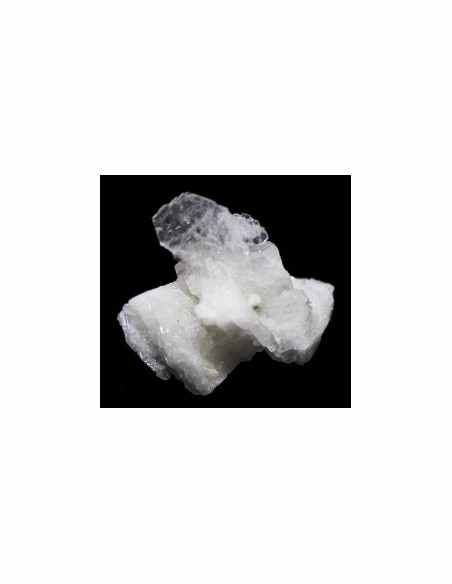 Quartz aurora, anandalite en géode Quartz aurora, anandalite en géode