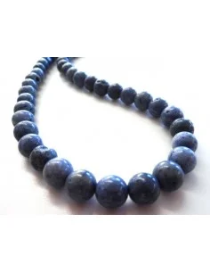 Corail bleu collier