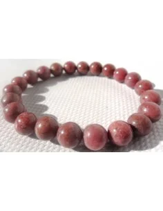 Bracelet rhodonite,rhodocrosite 6mm 2
