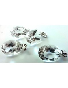 Pendentif quartz diamant