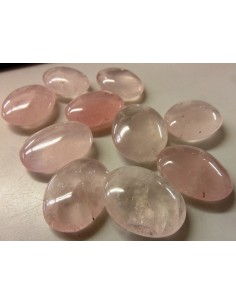 Galet Quartz rose 2