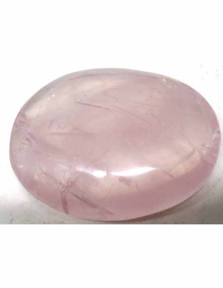 Quartz rose galet