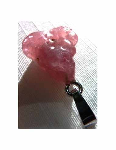 Spinelle rouge 15mm pendentif