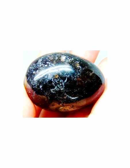 Oeuf Tourmaline verte, jaune