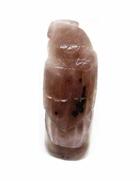 Chouette, Hibou Agate 133mm Chouette, Hibou Agate 133mm