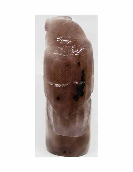 Chouette, Hibou Agate 133mm Chouette, Hibou Agate 133mm