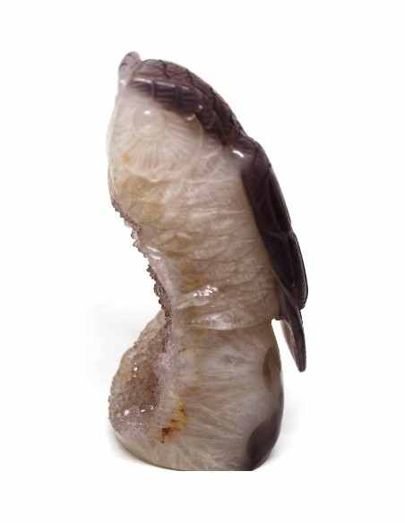 Chouette, Hibou Agate 133mm Chouette, Hibou Agate 133mm
