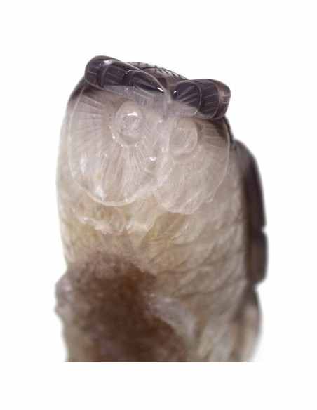 Chouette, Hibou Agate 133mm Chouette, Hibou Agate 133mm