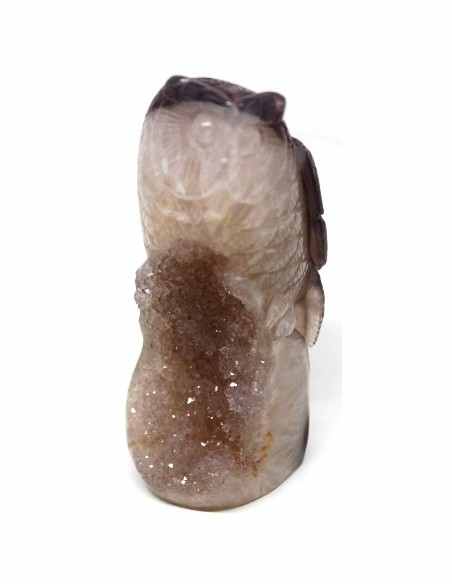 Chouette, Hibou Agate 133mm Chouette, Hibou Agate 133mm