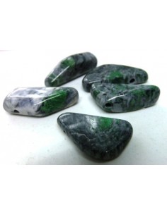 Allalin sur gabbro pendentif