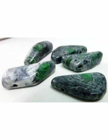 Allalin sur gabbro pendentif