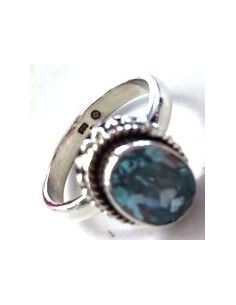 Bague aigue marine  gemme