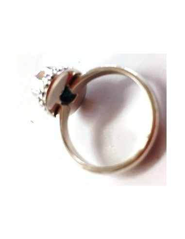 Bague aigue marine  gemme
