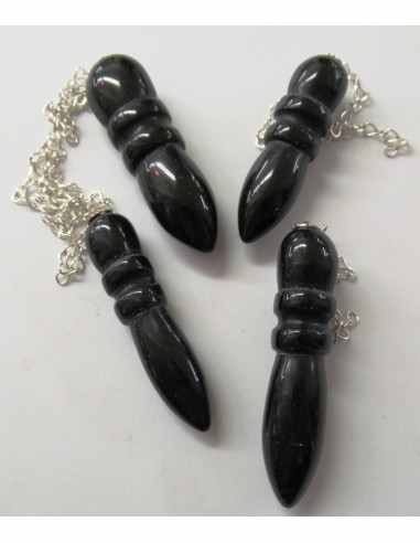 Obsidienne noire pendule