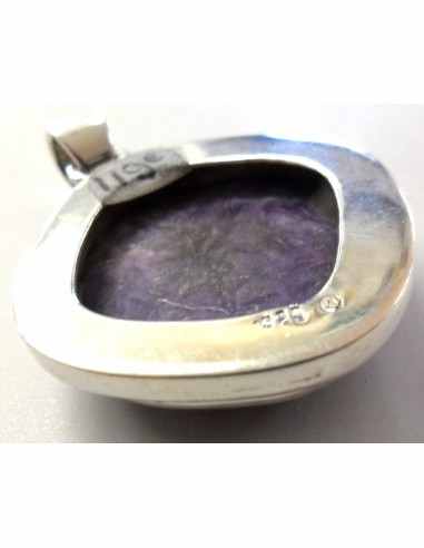 Charoite pendentif losange