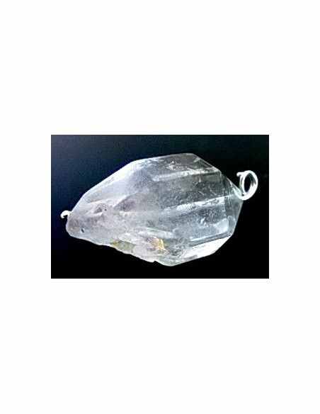 Quartz fume sceptre crocodile pendentif Quartz fume sceptre crocodile pendentif