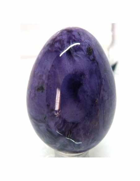 Oeuf en Charoïte 62mm