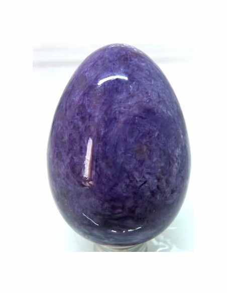 Oeuf en Charoïte 62mm