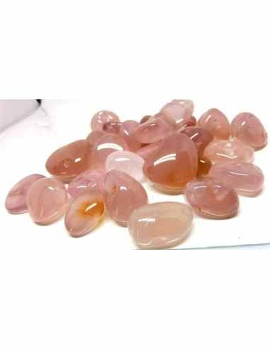 Calcedoine rose polis