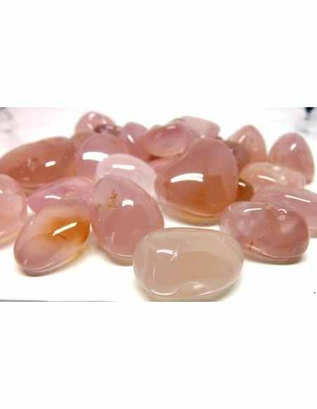 Calcedoine rose polis 8 a 13g