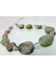 Collier Tourmaline melon d'eau, pasteque 2