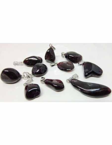 Grenat rouge pendentif