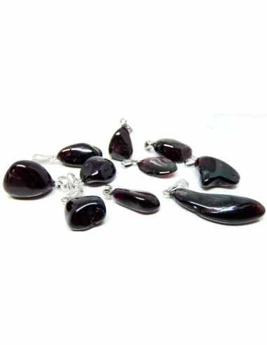 Grenat rouge pendentif