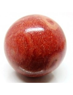 Corail rouge sphere 25mm