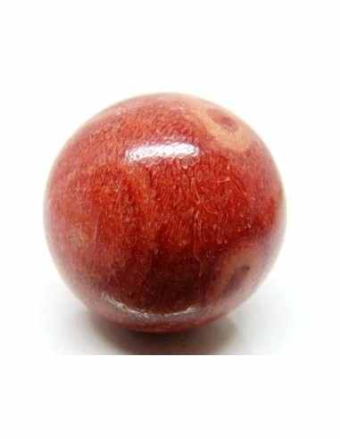 Corail rouge sphere 25mm