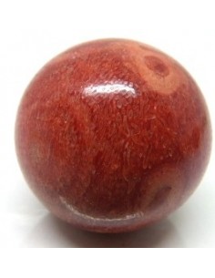 Corail rouge sphere 25mm 2