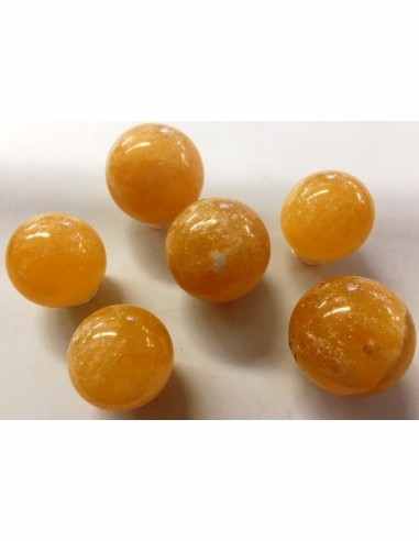 Calcite orange sphere 25 a 30mm