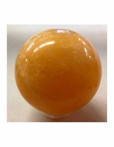 Calcite orange sphere 25 a 30mm